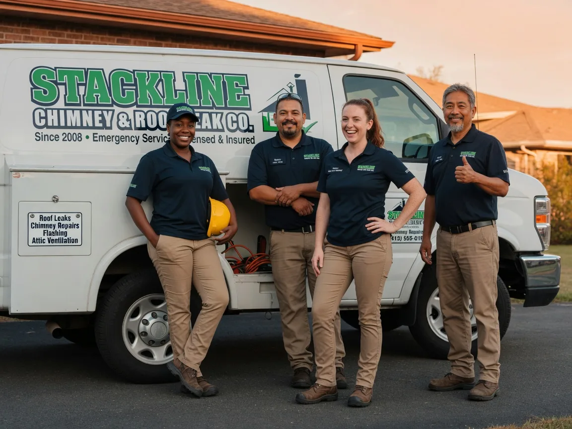 Chimney flashing repair company in Birchdale, MN